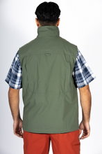 Maul Vest Grünten II - classic, water-repellent, breathable - olive green Men